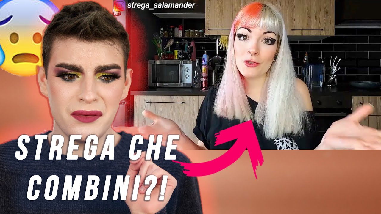 PARRUCCHIERE REAGISCE AI CAPELLI DI STREGA SALAMANDER || NIKOOOLASH