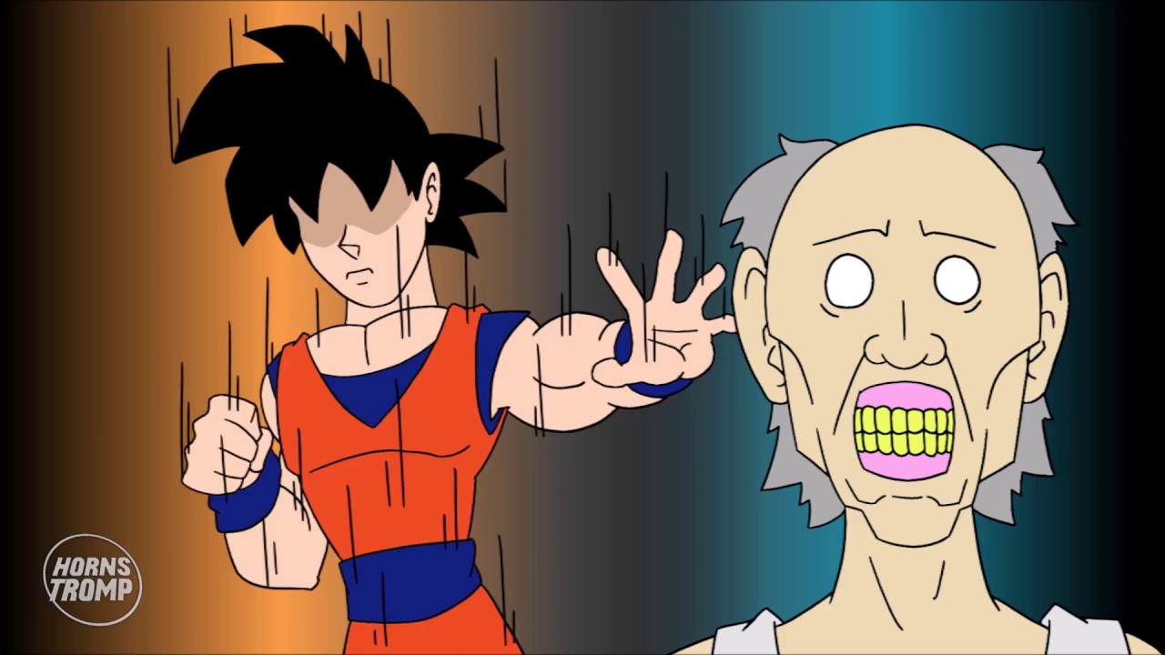 GRANNY  УЖАСНАЯ АНИМАЦИЯ ИГРЫ  #2 GOKU VS SCARY GRANNY
