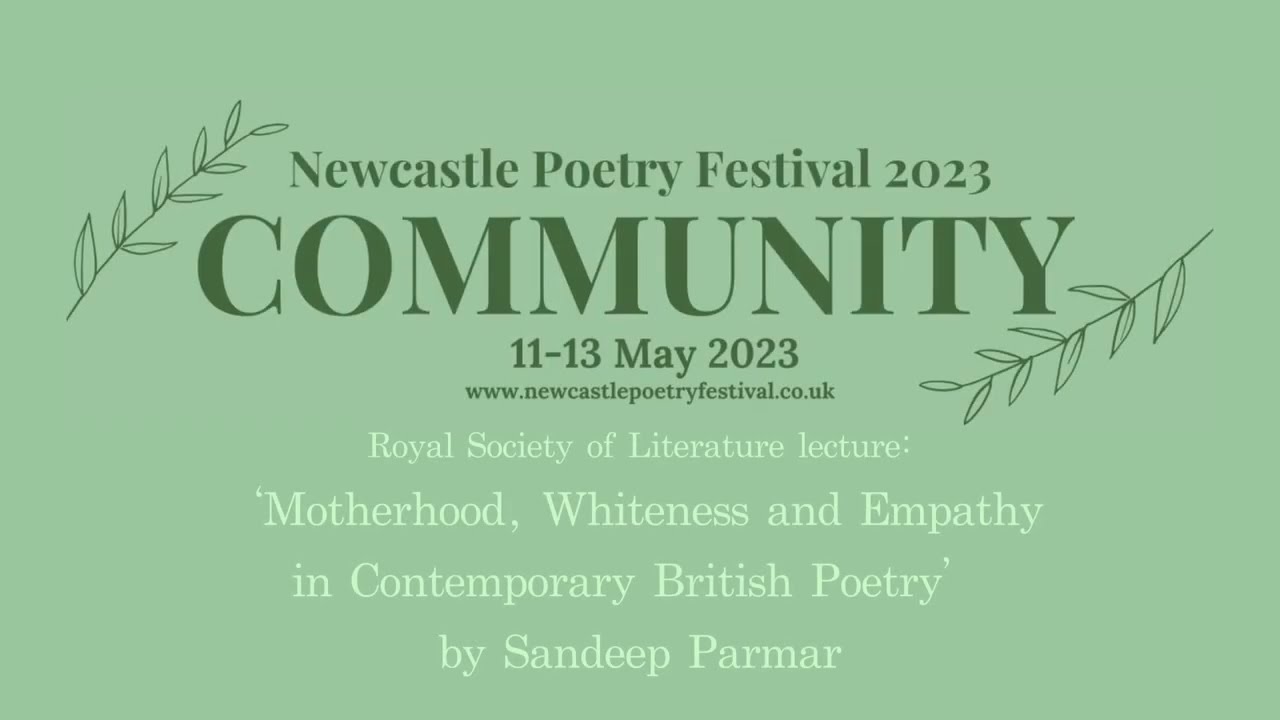 Newcastle Poetry Festival 2023 - Sandeep Parmar