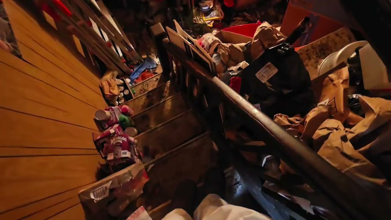 Day #2 Hoarding Slo-Mo Walk-Through in Queens, NY