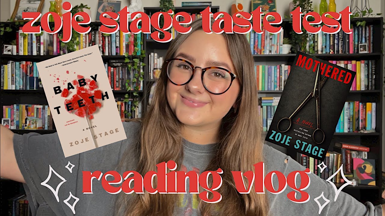 THRILLER READING VLOG 2023 | zoje stage taste test, a book haul + buddy reads!