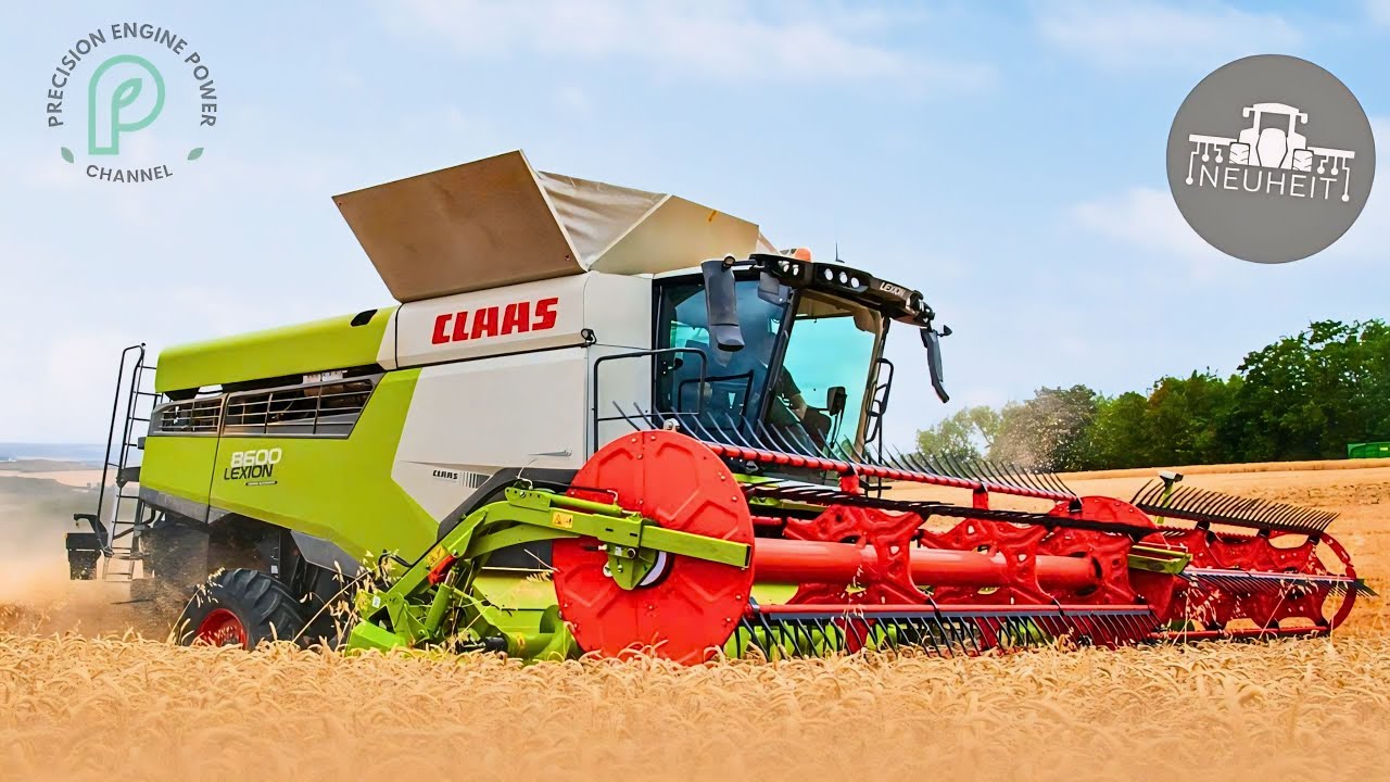 Maximize Your Harvest with The CLAAS Lexion 8600: Advanced Efficiency and Performance