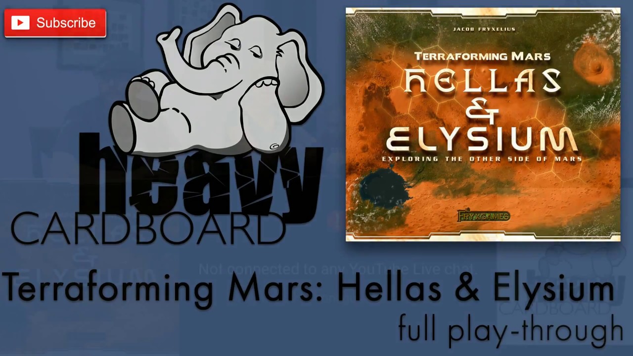 Terraforming Mars: Hellas & Elysium 4p Play-through & Roundtable discussion by Heavy Cardboard