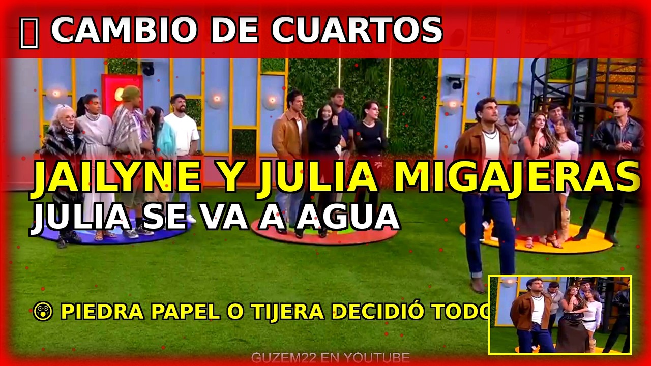 REUBICACIÓN DE CUARTOS Y EXPLOTA TODO TRAICIONARON A JULIA LA MANDARON A AGUA EN LCDLF6
