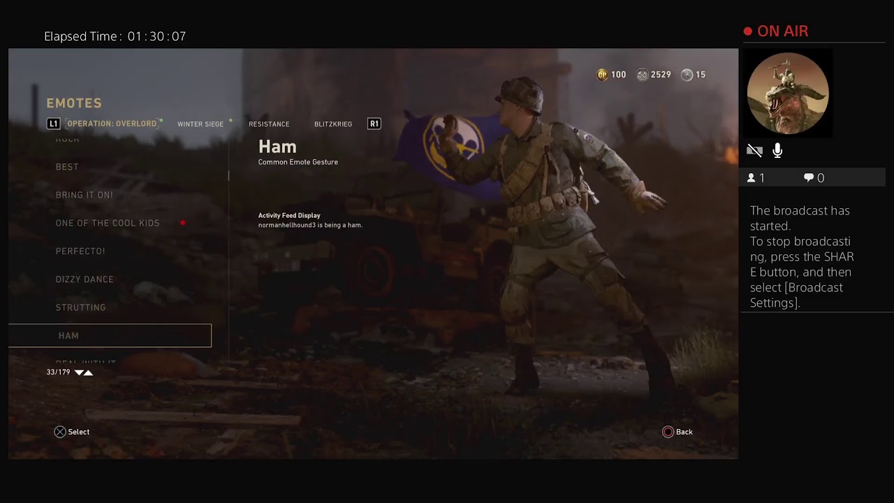 normanhellhound3's Live PS4 Broadcast