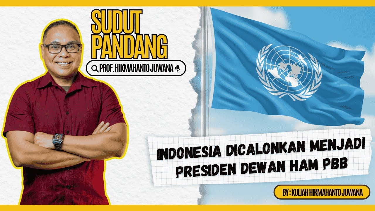 Indonesia dicalonkan menjadi presiden dewan HAM PBB