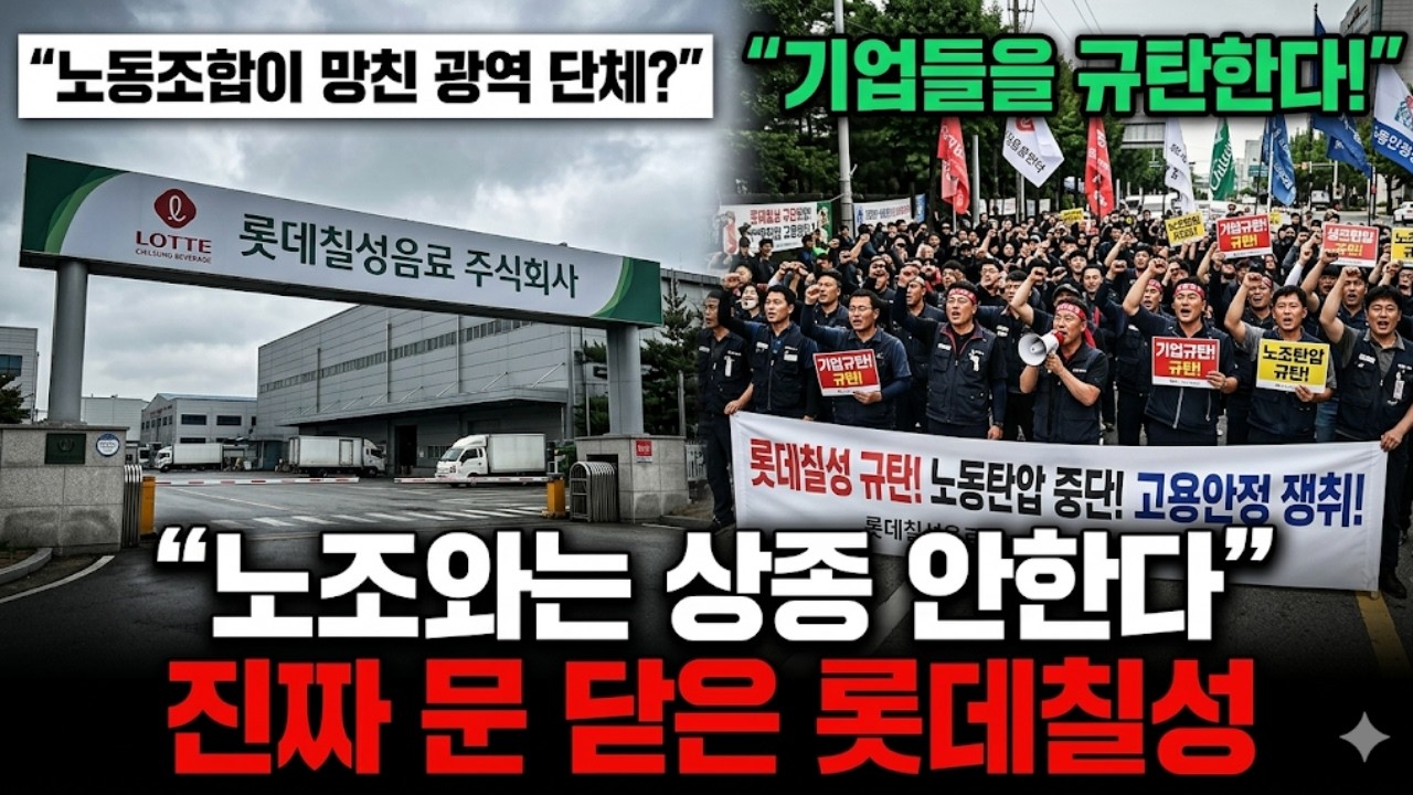 “설마 진짜 나가겠어?” 결국 철수해버린 롯데칠성 충격 근황