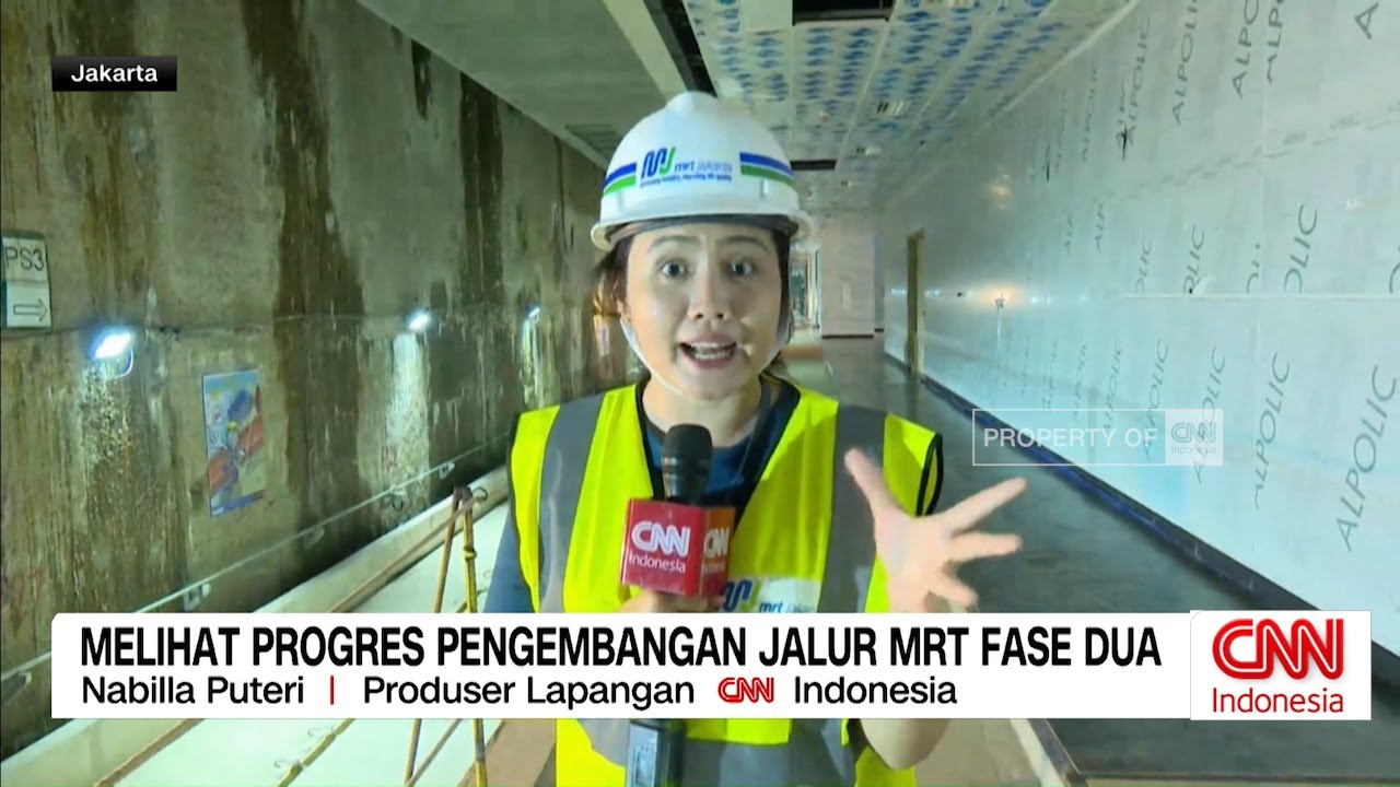 Melihat Progres Pengembangan Jalur MRT Fase Dua