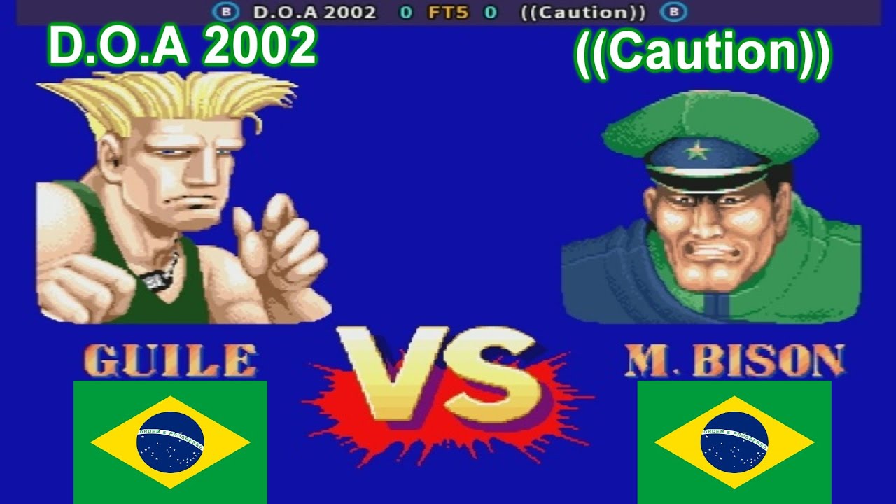 Street Fighter II': Champion Edition - D.O.A 2002 vs ((Caution)) FT5