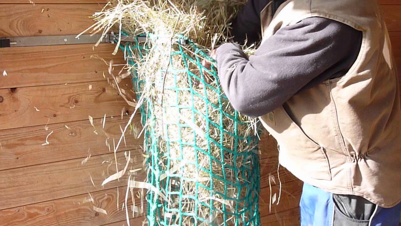 Mörchen's neuer Heunetz Halter Befüller 