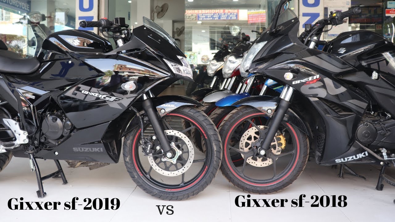 Gixxer sf-2020 vs Gixxer sf-2018.