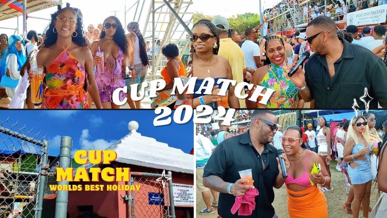 Bermuda Cup Match 2024 Street Interviews 🇧🇲