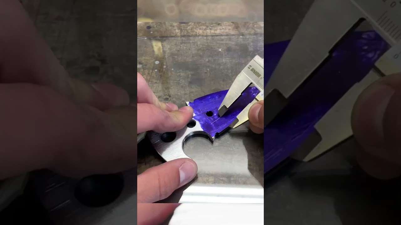 Knife making-Dark Push Dagger