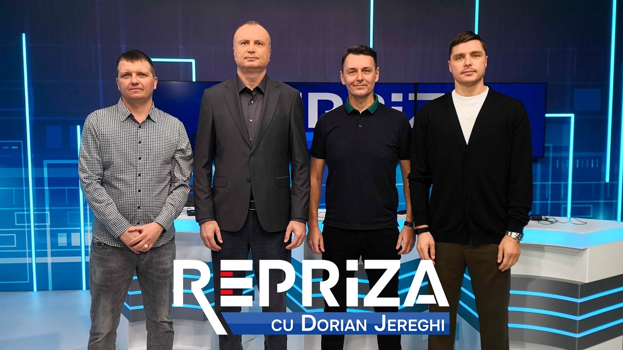 REPRIZA CU DORIAN JEREGHI, INVITAȚII EMISIUNII IGOR NEGRESCU, NICOLAI ȚURCAN ȘI ALEXANDRU EPUREANU