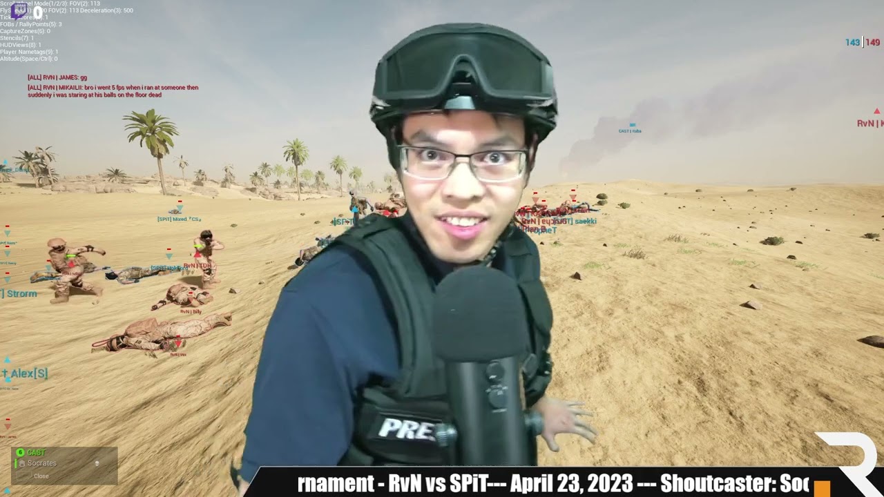 Squad Rivals Tournament - RvN vs SPiT - Greatest Esports Shoutcasting