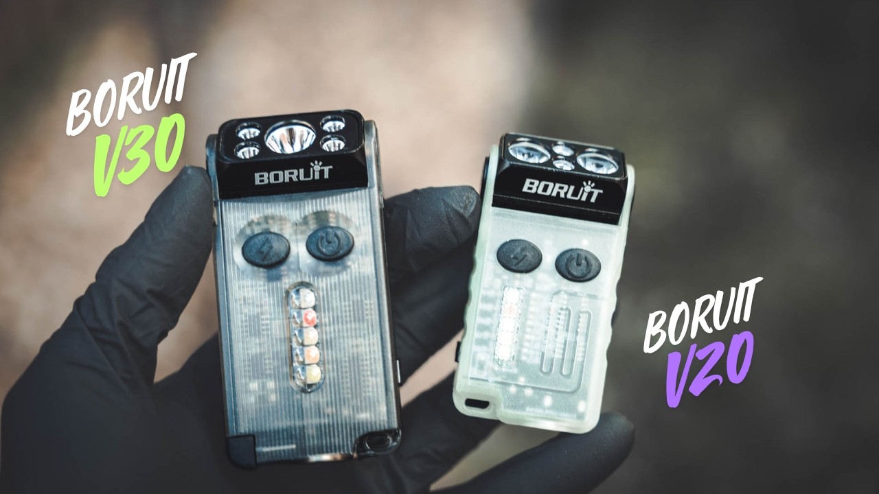 BORUIT V20 vs V30 Real Test – The Best Flashlight for Car Emergencies is ...  🔦🚗