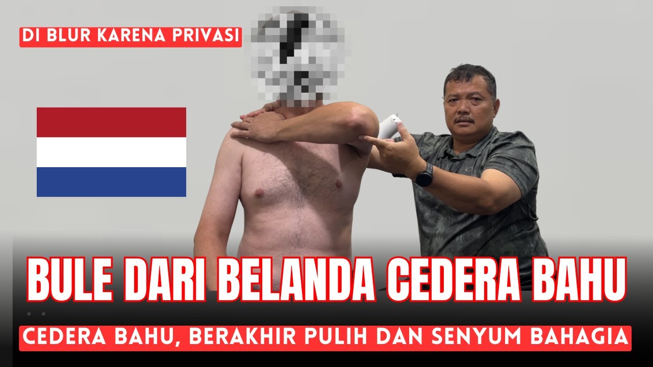MCO ARIF - BULE DARI BELANDA MENGALAMI CEDERA BAHU