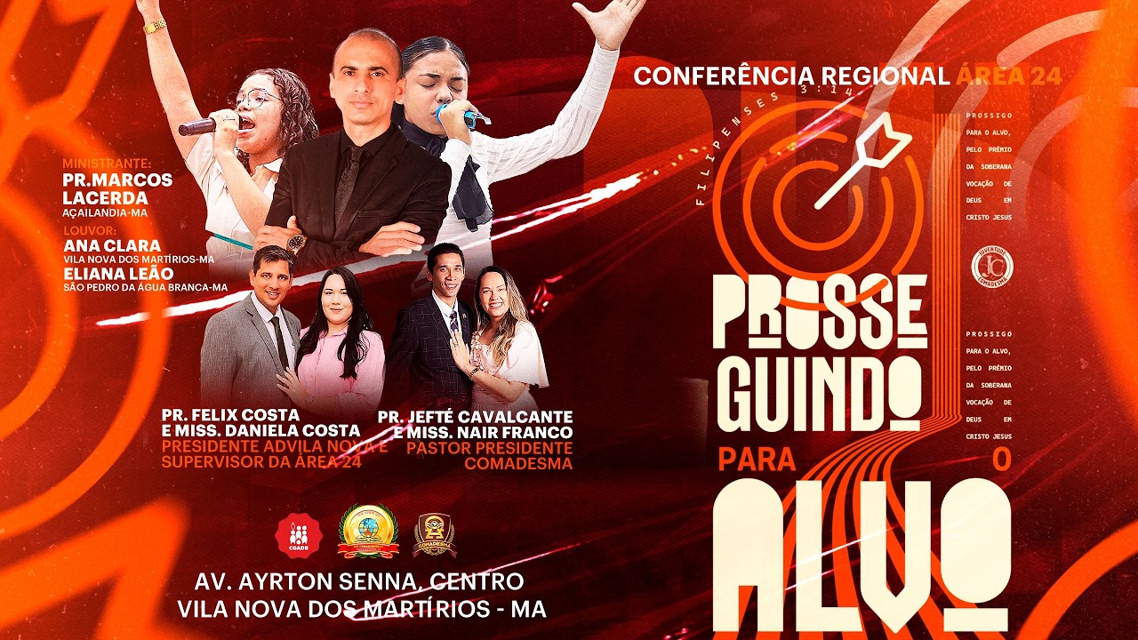 2° DIA | CONFERÊNCIA REGIONAL – ÁREA 24