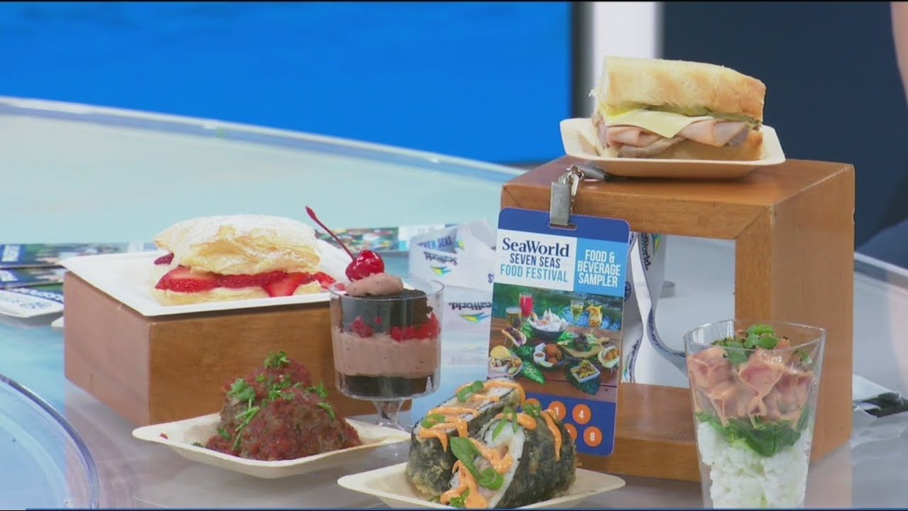 Seven Seas Food Festival kicks off at SeaWorld San Diego