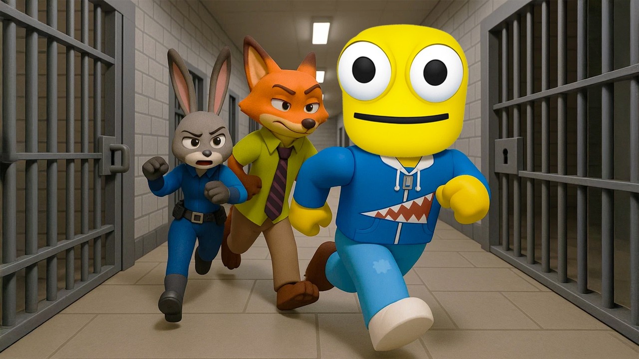 Oda est Enfermer dans la PRISON du Judy Zootopia ENORME moche