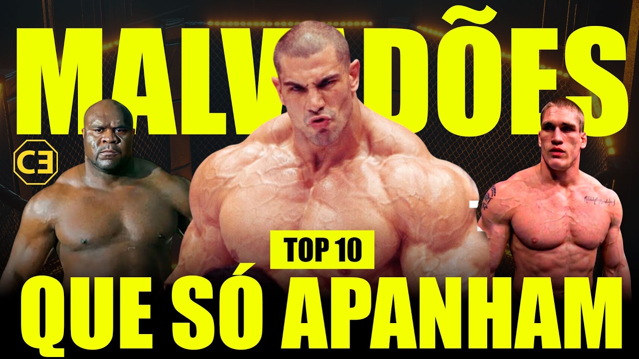 TOP 10 LUTADORES INTIMIDADORES QUE N&Atilde;O ASSUSTARAM NINGU&Eacute;M NO MMA / UFC