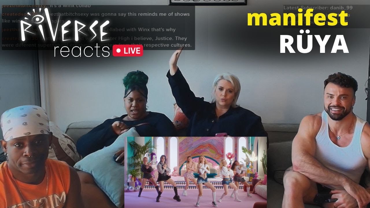 RiVERSE Reacts LIVE: manifest - RÜYA | Official Music Video