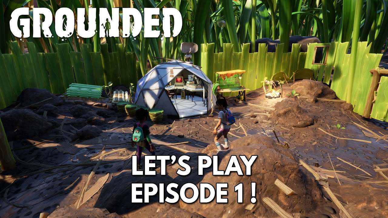 Grounded Gameplay FR : Let's Play Coop, Episode 1 - au pays des Insectes !