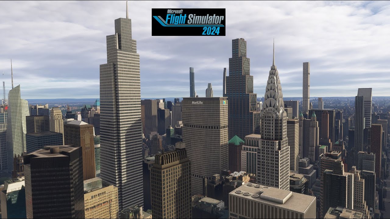 Microsoft Flight Simulator 2024 | scenery addon | New York City Times V2