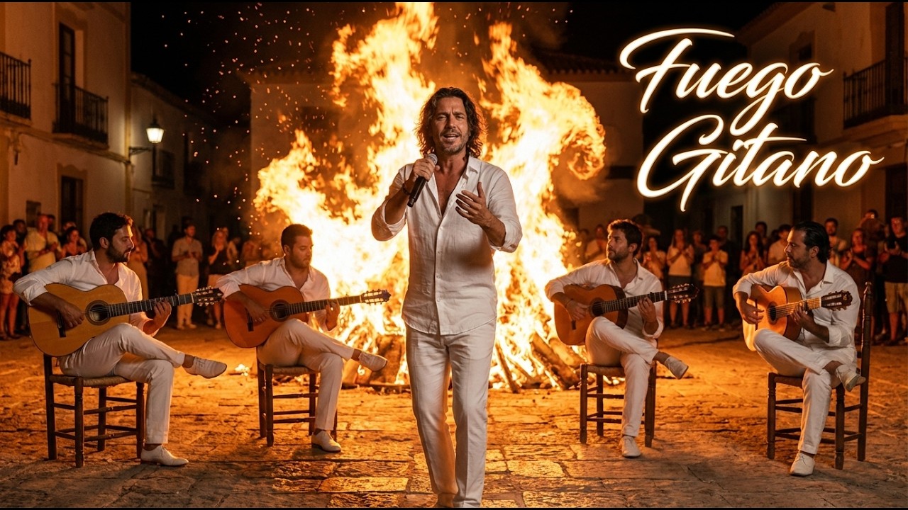 🔥 Fuego Gitano Nights 2026 – Gypsy Kings Style | Flamenco Rumba
