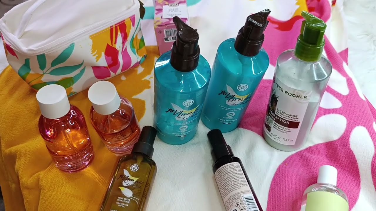 مشترياتي من إيفروشيه Yves Rocher  لصيف 2025, و هدايا  صيفية رائعة🎁🎁🎁😍😍😍