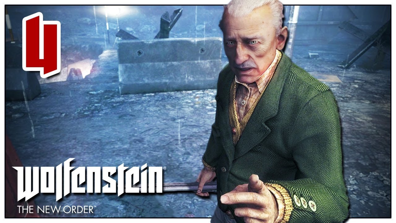Let's Play Wolfenstein: The New Order Part 4 - Oder Bridge [Blind PC Gameplay]