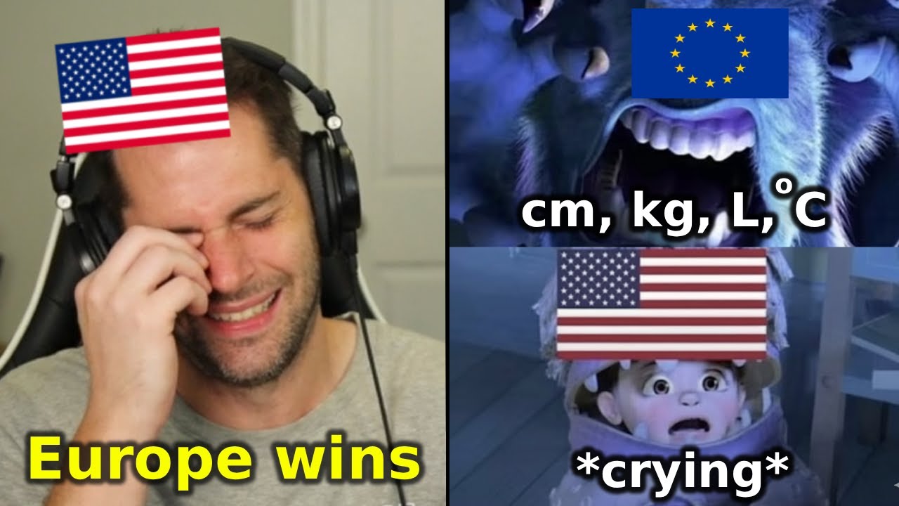 American Reacts to EUROPE vs. USA Memes | #6