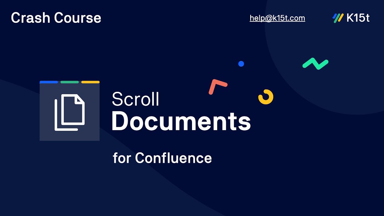 Прокрутка документов для Confluence – Экспресс-курс