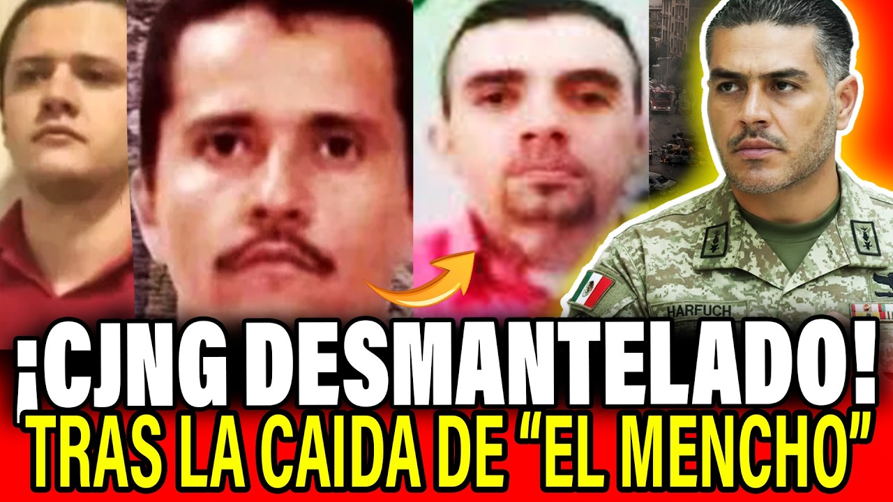 ¡HARFUCH VA POR TODO! Cae El Mencho y también abatieron a El Tuli Mano derecha y operador del CJNG