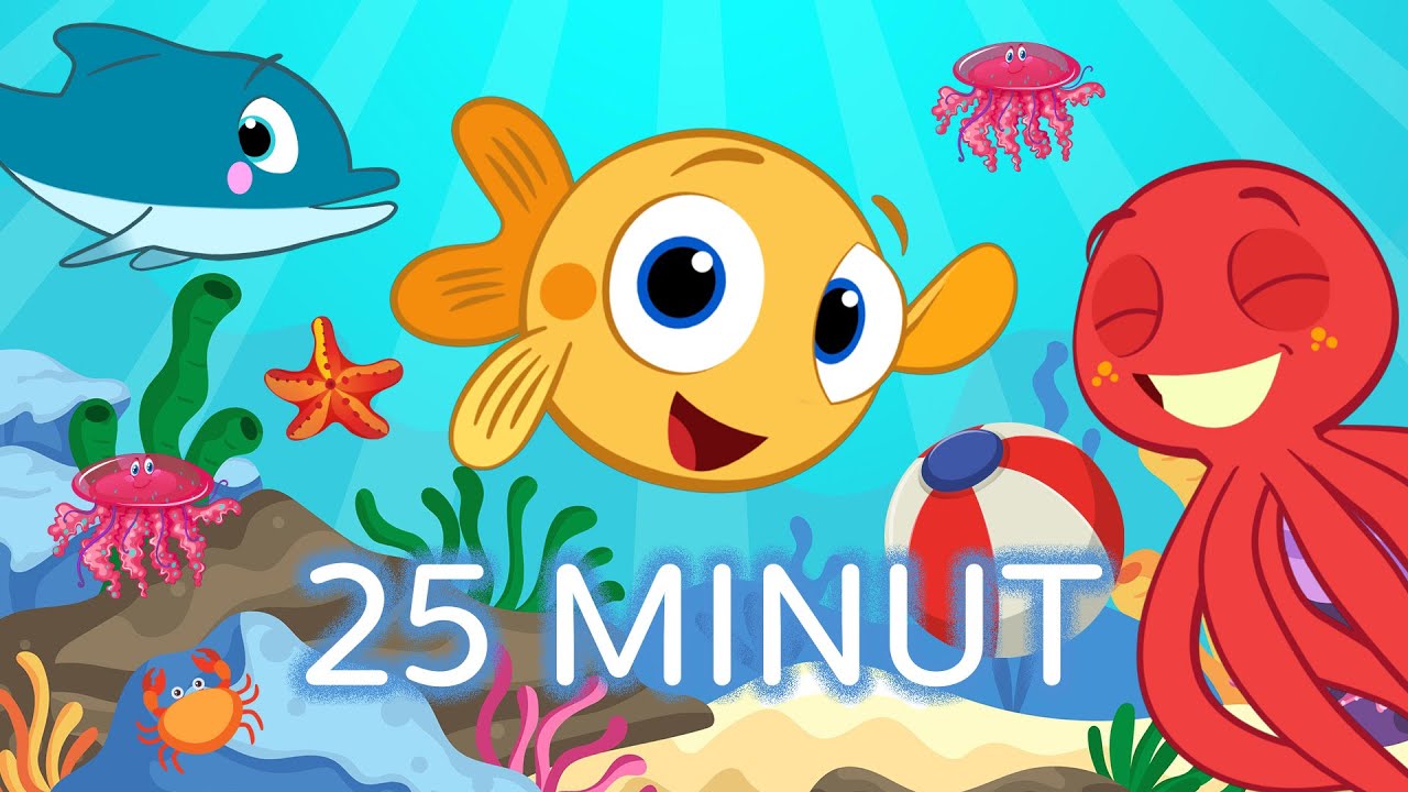 25 MINUT  z Rybką MiniMini i przyjaciółmi | bajki dla dzieci | MiniMini+