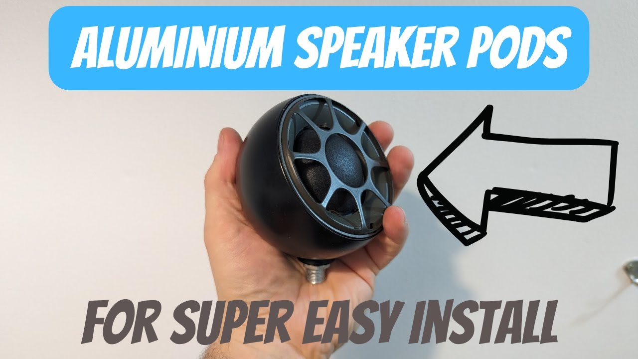 Aluminium speaker pods - an overview