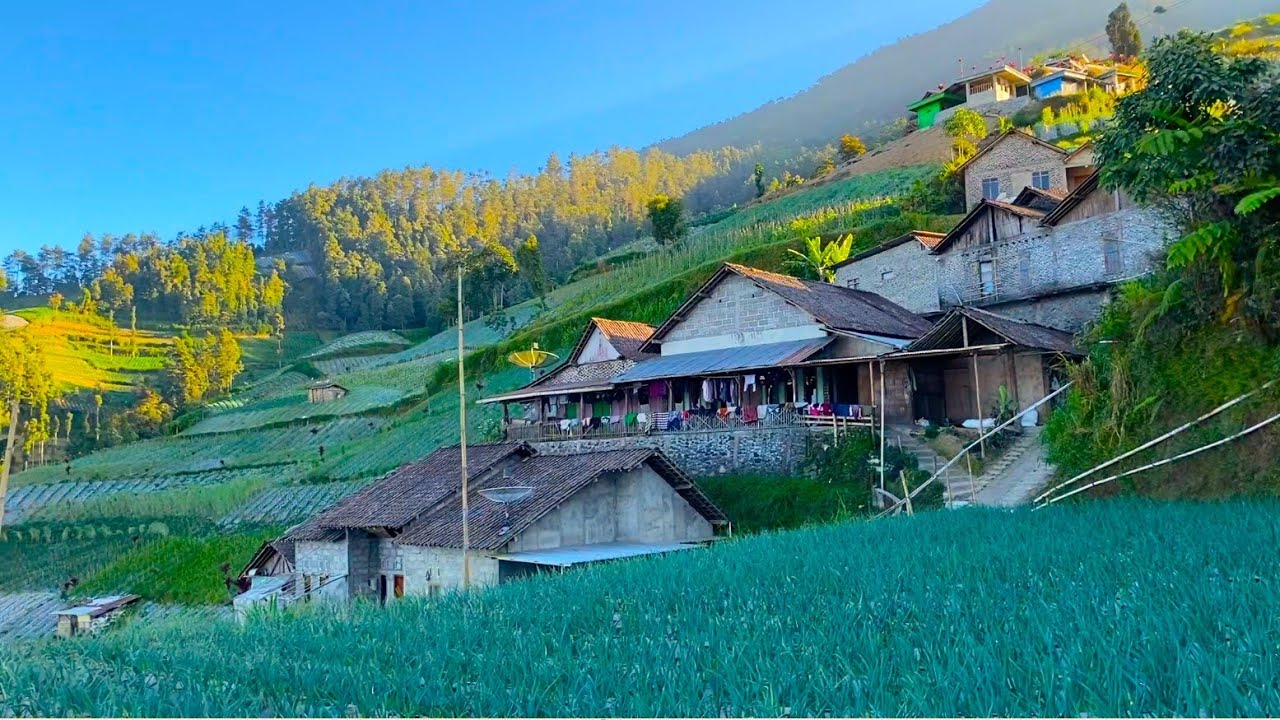 DESA EXTREME PENUH PESONA, SEPERTI LUAR NEGERI ❗, GABUNGAN PEDESAAN NEPAL DAN SWISS