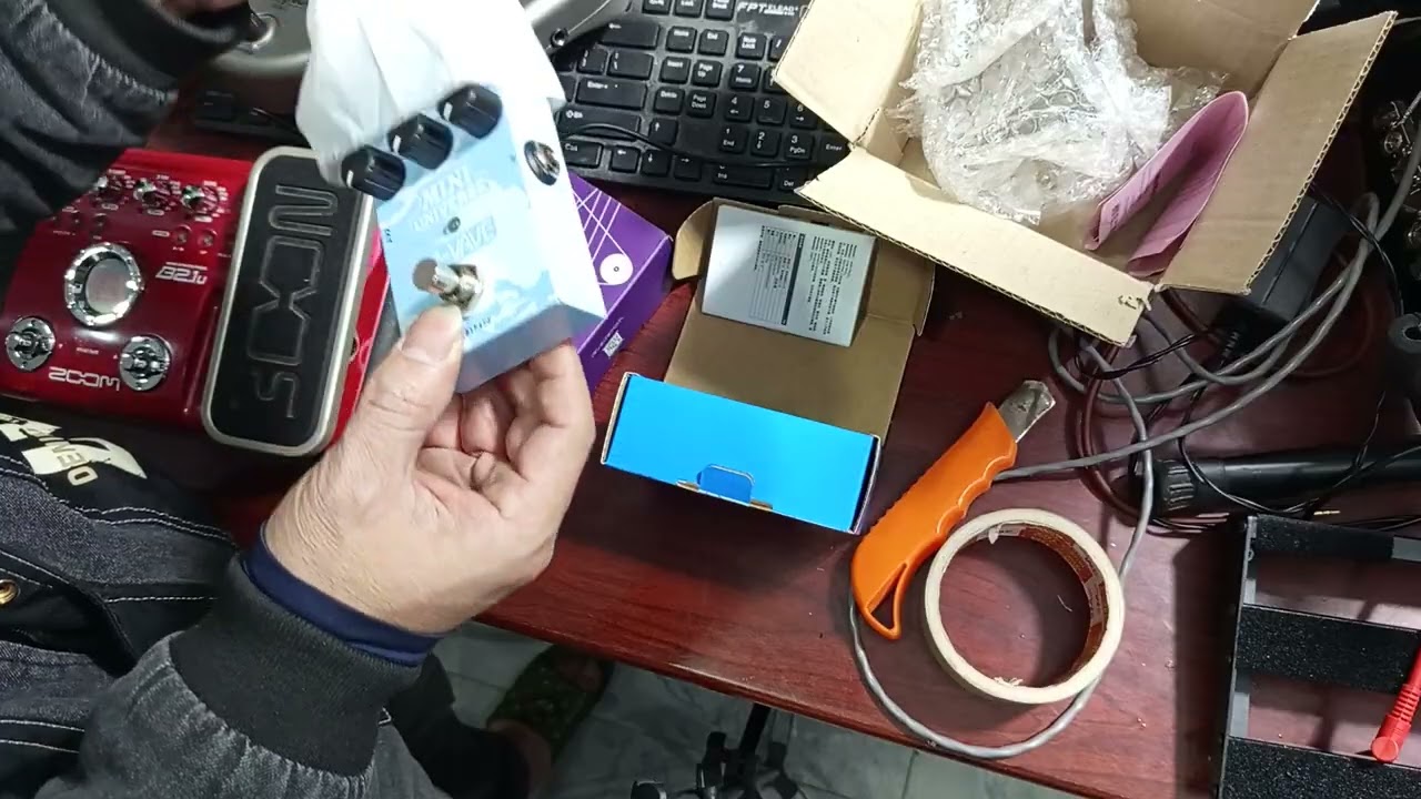 Mở hộp M Vave mini Universe - Elemental