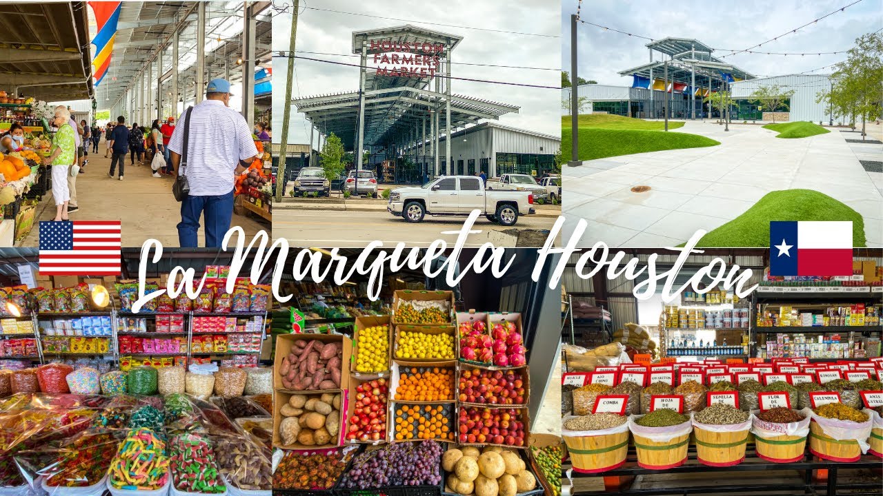 De Compras a la Marqueta de Houston | Houston Farmers Market | Texas