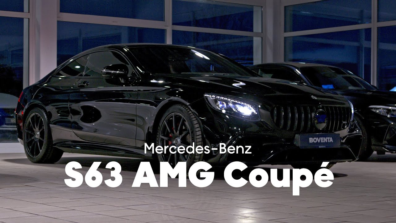 Elegance in Motion: Mercedes-Benz S63 AMG Coupé | 4K