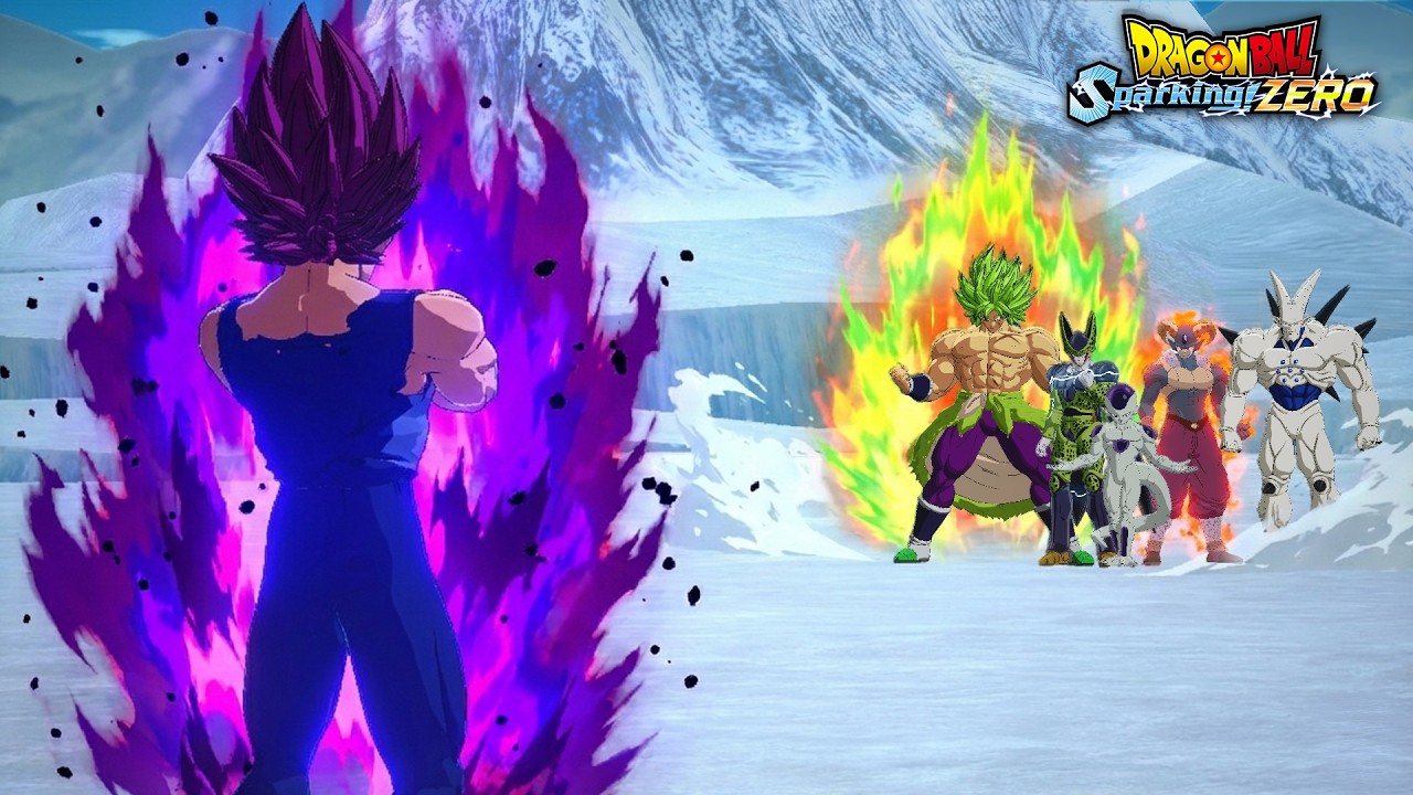 Vegeta vs Super Villains – INSANE Saiyan Rampage! | Sparking ZERO