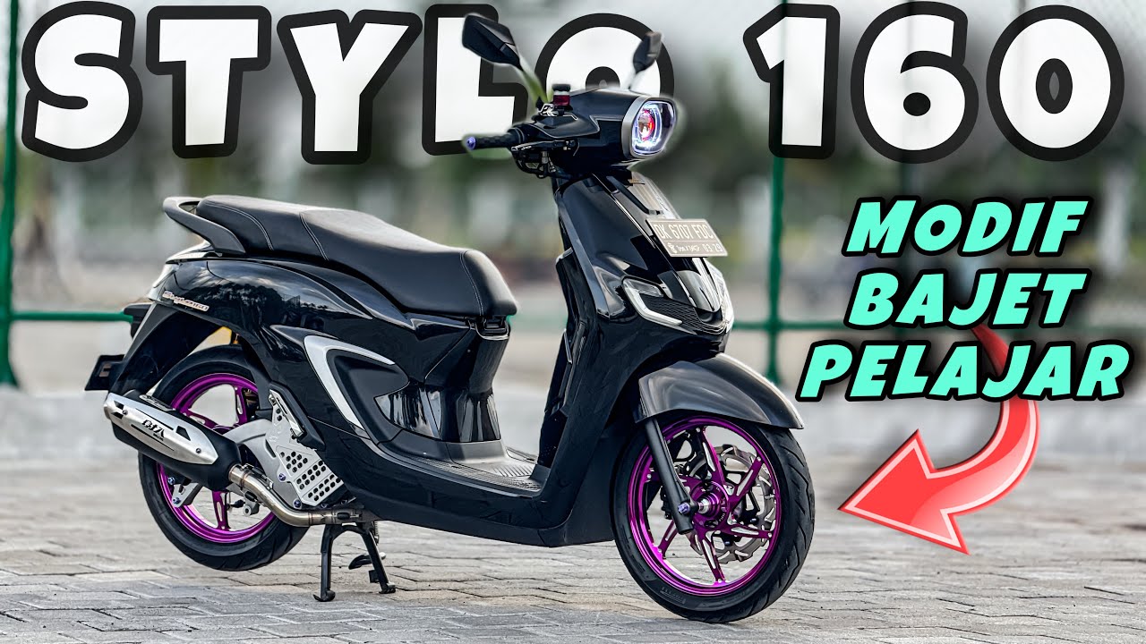 SEKEREN APA SIH HONDA STYLO 160 JIKA DI MODIFIKASI ??