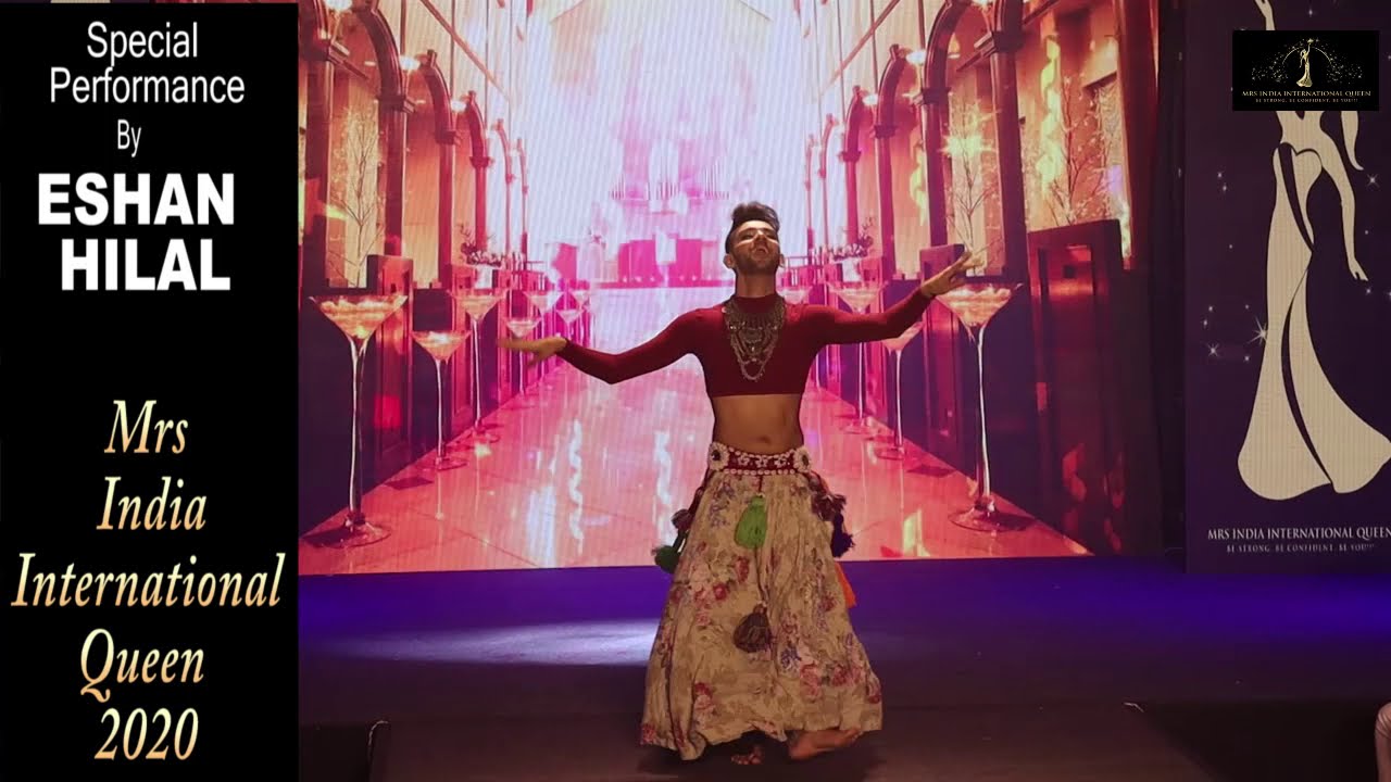 ESHAN HILAL BELLY DANCE PERFORMANCE AT MRS INDIA INTERNATIONAL QUEEN 2020