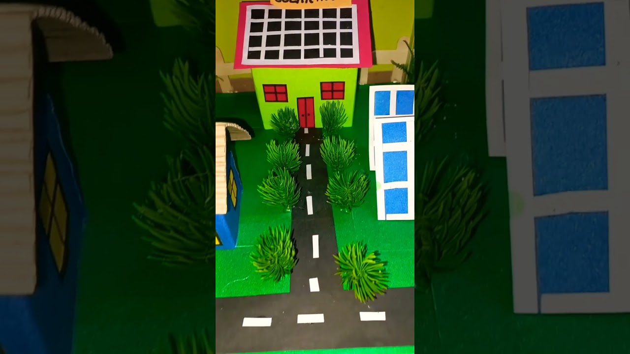 #shorts Solar House/Eco friendly House/KansalCreation #youtubeshorts