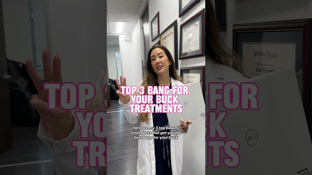 Best &lsquo;Bang For Your Buck&rsquo; Non-Surgical Treatments! #cosmeticinjector #antiagingtreatment