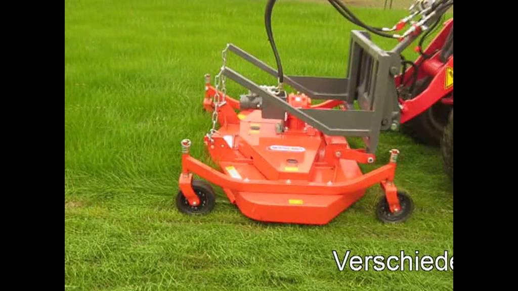 MEHRTENS Sichelmäher für Hoflader und kleine Radlader