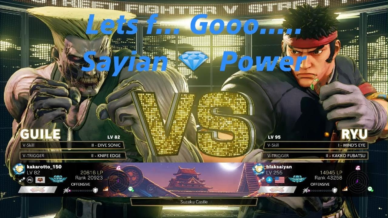 STREET FIGHTER 5: blaksaiyan vs kakarotto - toughest opponent, Lets Go