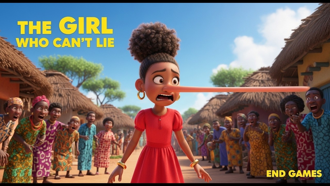 The Girl Who Can't Lie African Girl With a Nose That Grows When She Lies.
