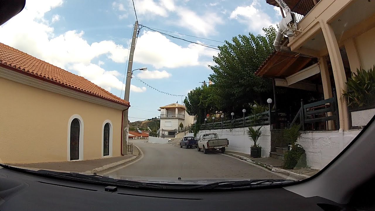 Argyra, Achaea, Greece (Αργυρά Αχαΐας) - onboard camera