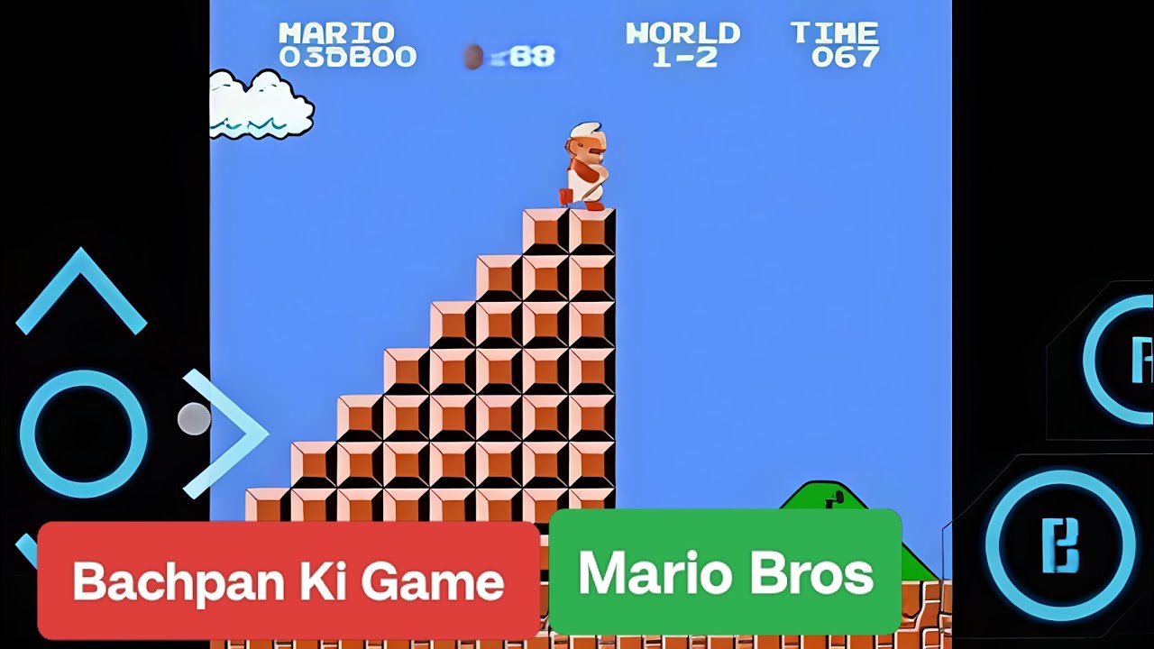Bachpan ki game Mario bros Gameplay Hindi 😘Rockdil